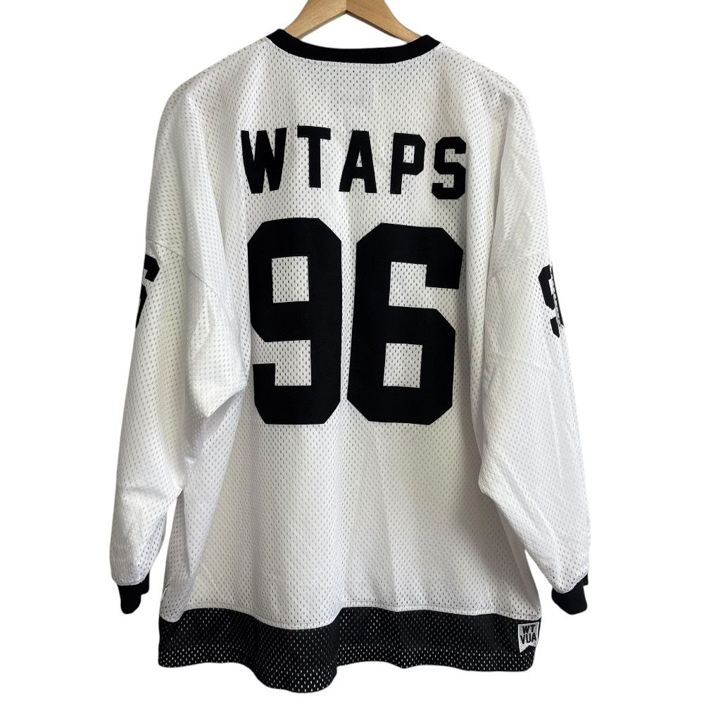 美品 22AW WTAPS ダブルタップス NETMINDER LS POLY.LLW ロゴ ワッペン