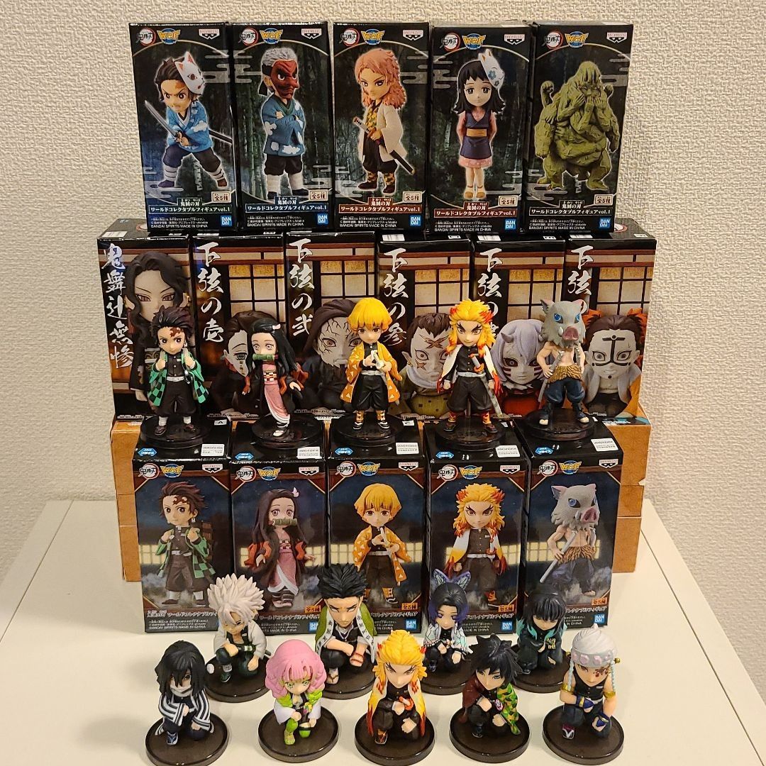 鬼滅の刃 ワーコレフィギュア 親方様の前だぞ 12体セット Amazon.co.jp