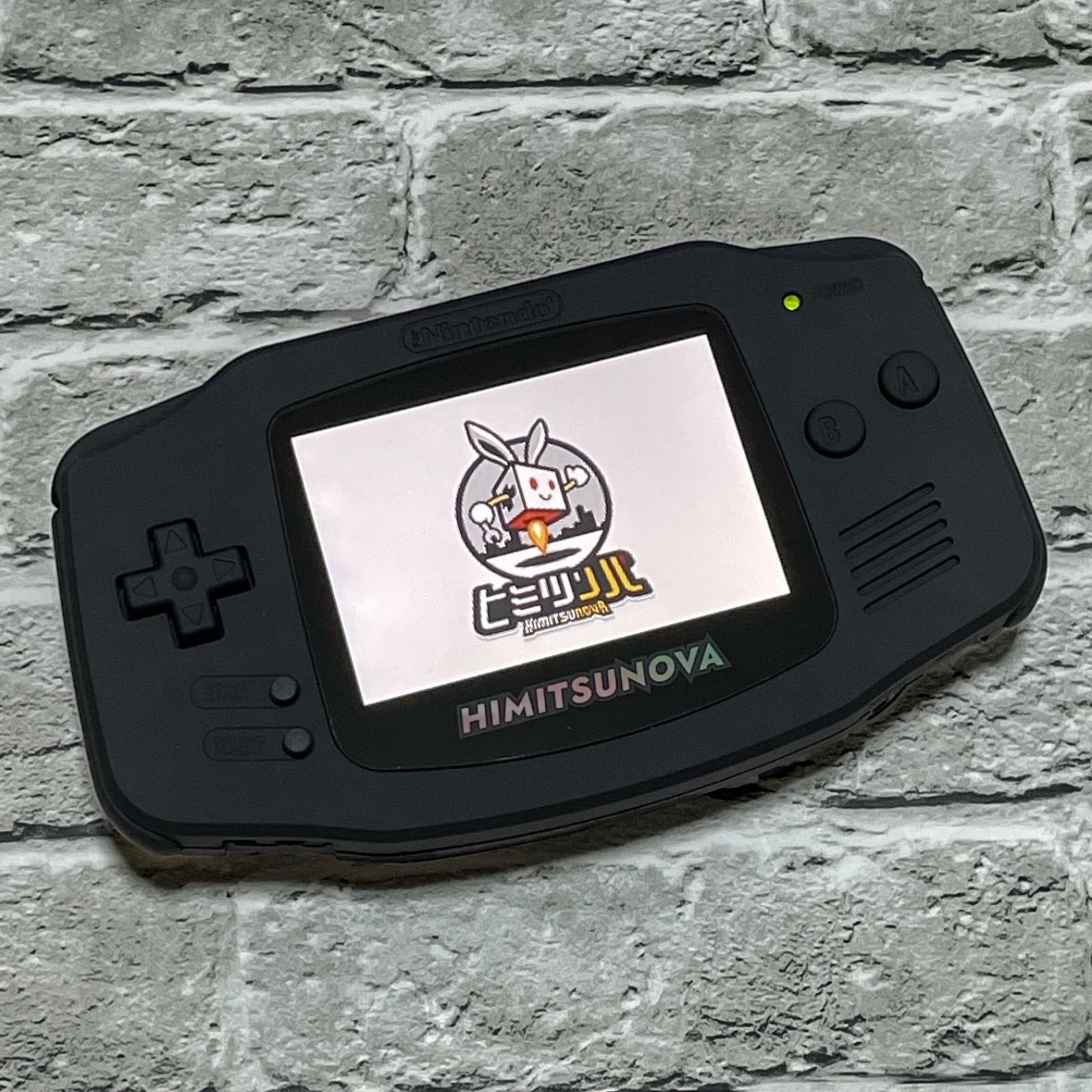 IPS液晶】GBA ヒミツノバ ゲームボーイアドバンス - 携帯用ゲーム本体