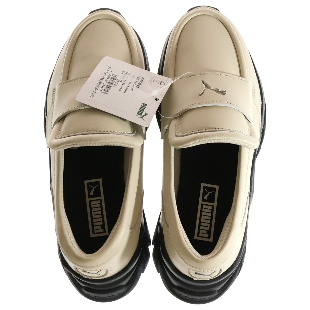 PUMA プーマ LOAFYR 397730-02 ローファー ホワイト レディース US7|23.5cm KIN-KAAI_COM