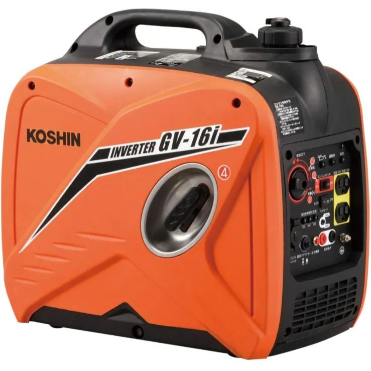 新品未使用】工進(KOSHIN) インバーター 正弦波 発電機 (定格出力1.6 