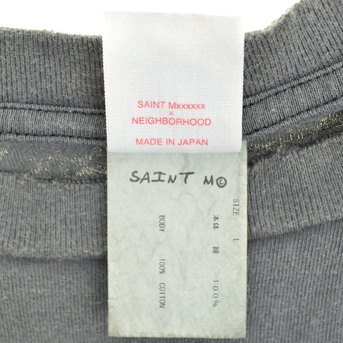 L【NEIGHBORHOOD × SAINT MICHAEL / ネイバーフッド × セント マイケル 