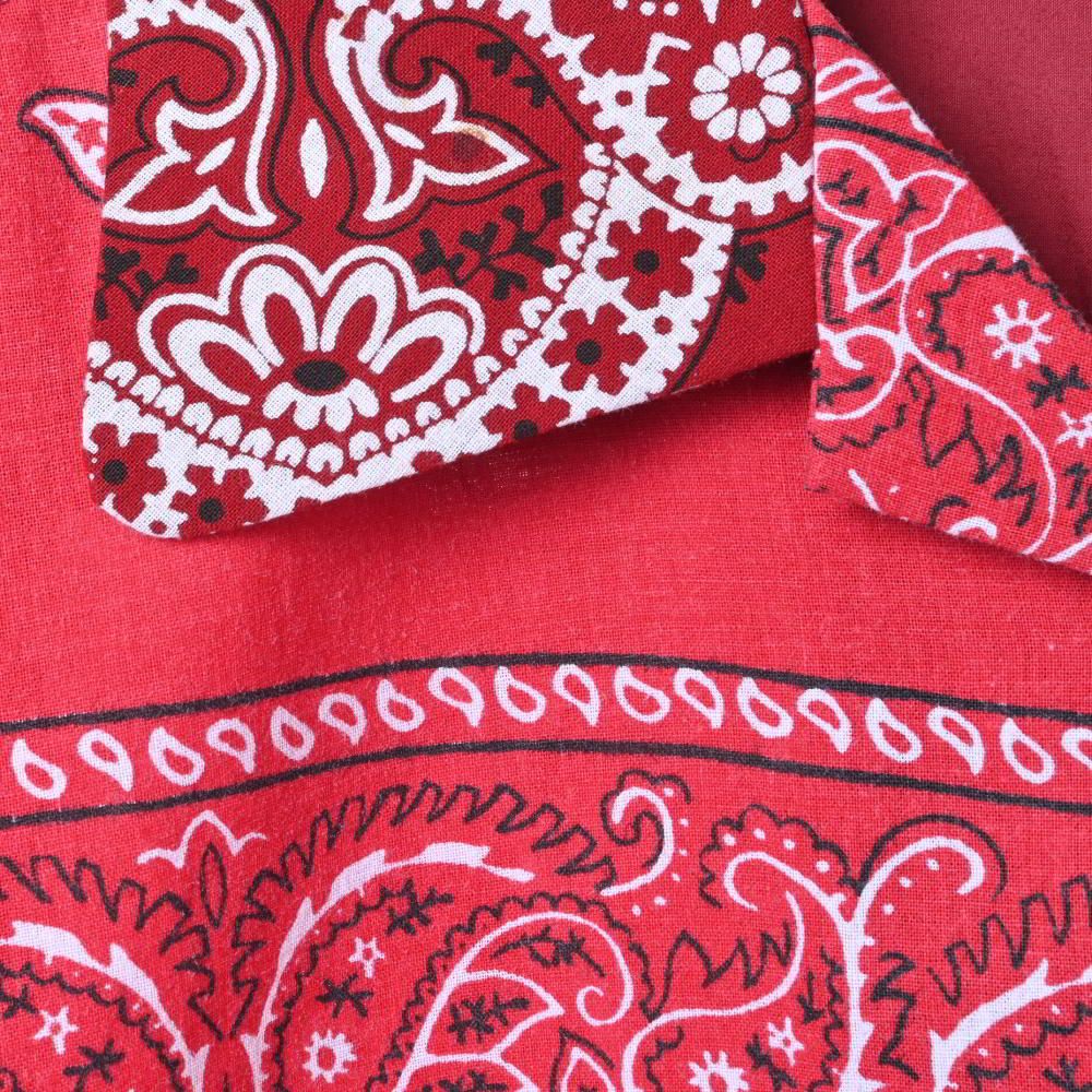 children of the discordance 赤ペイズリー柄　パンツ children of the discordance 赤 ペイズリー柄 パンツ