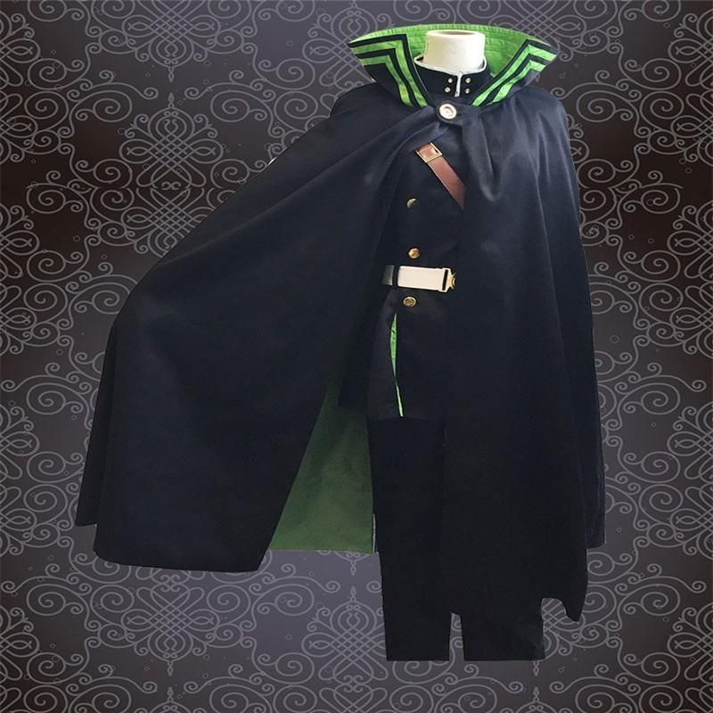 終わりのセラフ 百夜優一郎 ひゃくやゆういちろう 月鬼ノ組 軍服 男性制服 風 コスプレ衣装 演出服 変装 cosplay