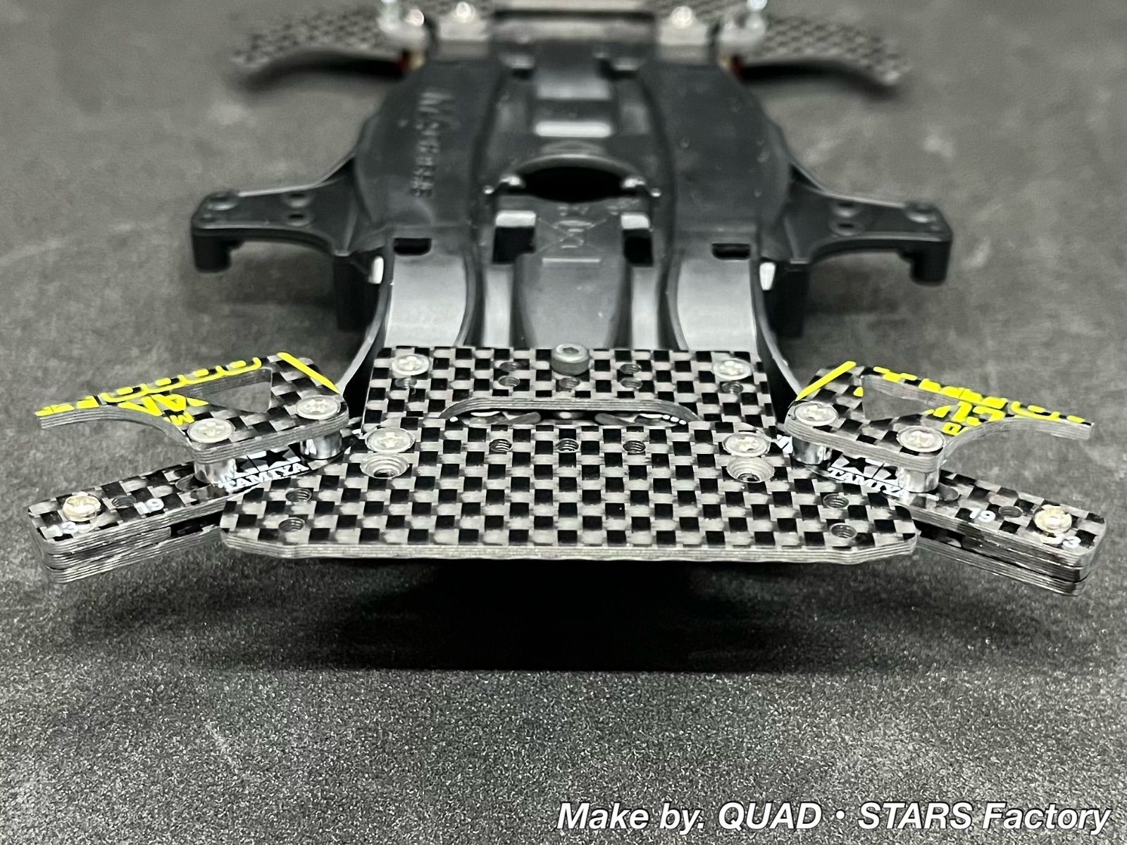 ミニ四駆・MAシャーシ用】2軸ATピボットバンパー＋1軸リヤアンカー＋