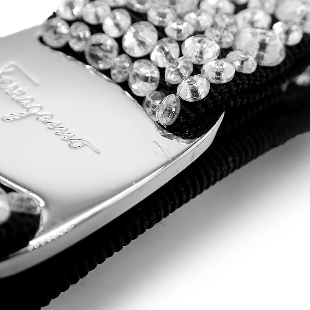 サルヴァトーレフェラガモ ヴァラ バレッタ リボン クリップ ヘア