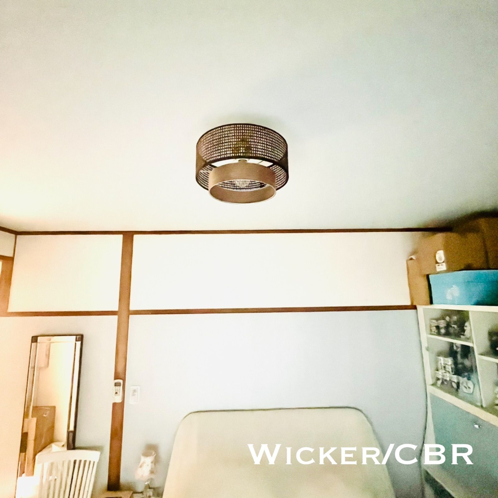 シーリングライト Wicker/CBR 照明 天井 ウィッカー編み和紙 シーリングライト Wicker/CBR 照明 天井 ウィッカー編み和紙
