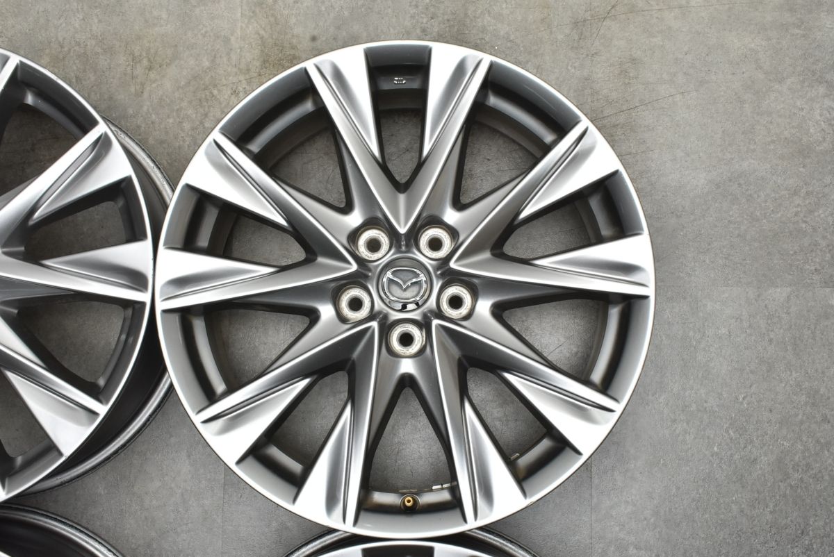 マツダ CX-8 Lパッケージ純正ホイール19インチ4本セット 良好品