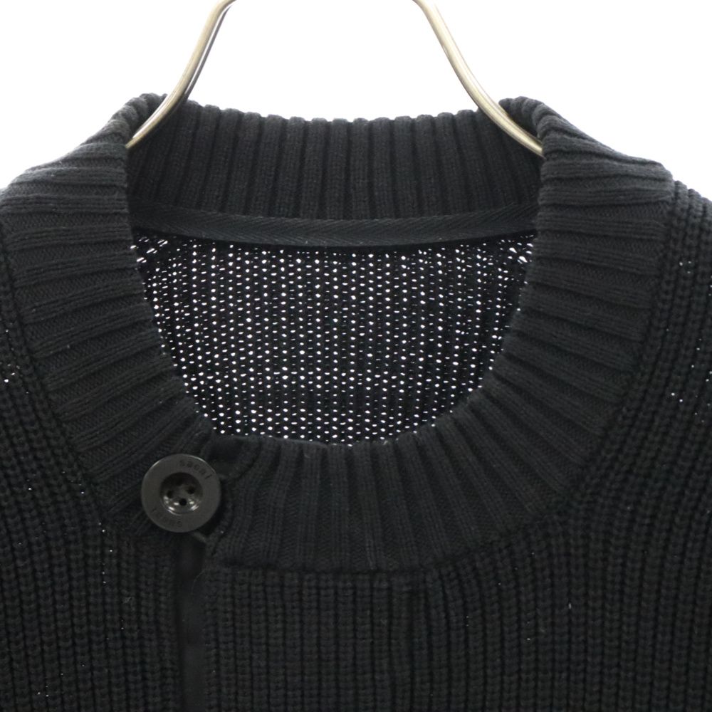 Sacai (サカイ) 23SS Nylon Twill x Knit Pullover ナイロン ツイル 