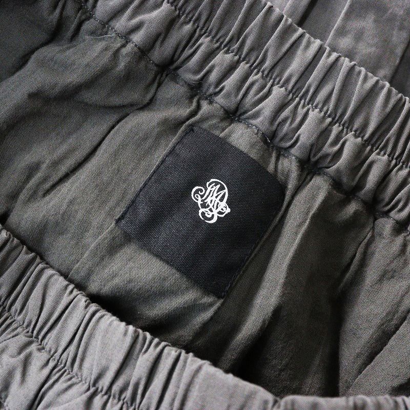 2025SS メゾンドソイル maison de soil オーガニック ポプリン パッチ  