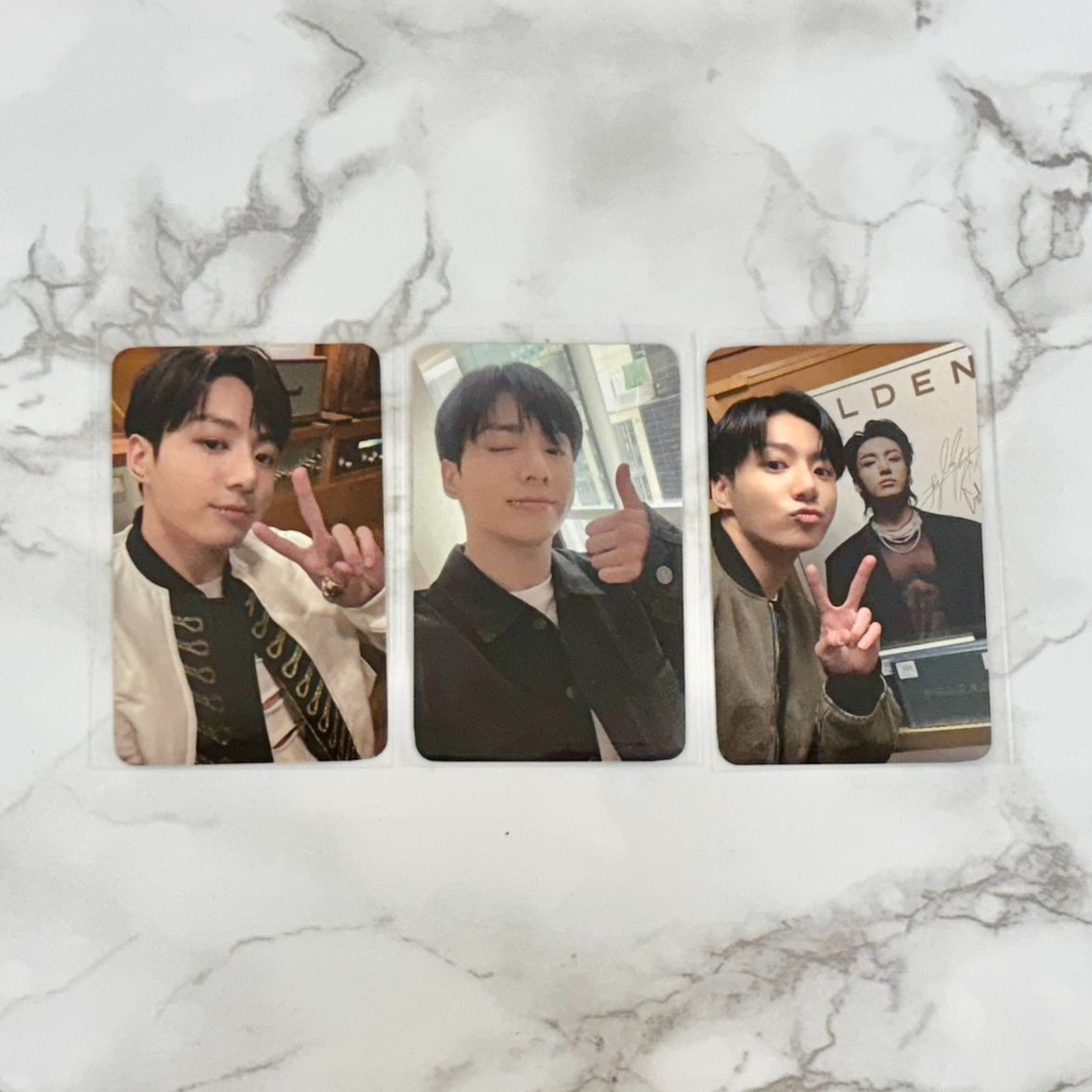 【公式】BTS グク GOLDEN POWERSTATION ラキドロ 3枚 即日発送] BTS ジョングク GOLDEN ラキドロ POWERSTATION特典 パワステ