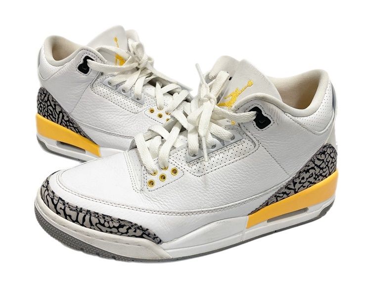ジョーダン JORDAN  NIKE Air Jordan 3 Retro Laser Orange ウィメンズ ナイキ エアジョーダン3 レトロ レーザー オレンジ CK6246-108 メンズスニーカー  26cm 101-shoes1335