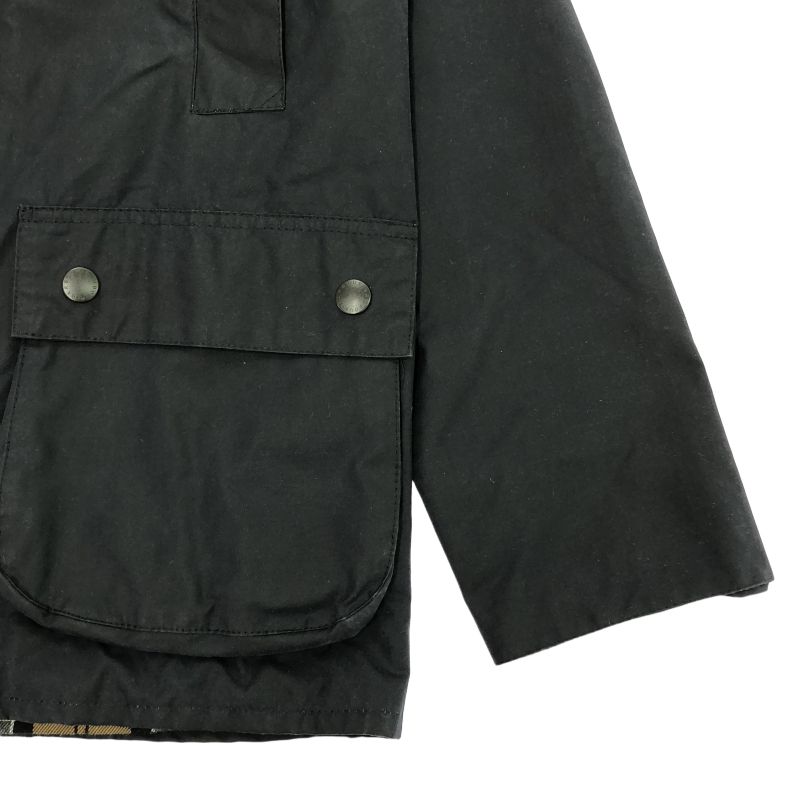 中古】Barbour SL Beaufort Jacket サイズ36 ブラック バブアー
