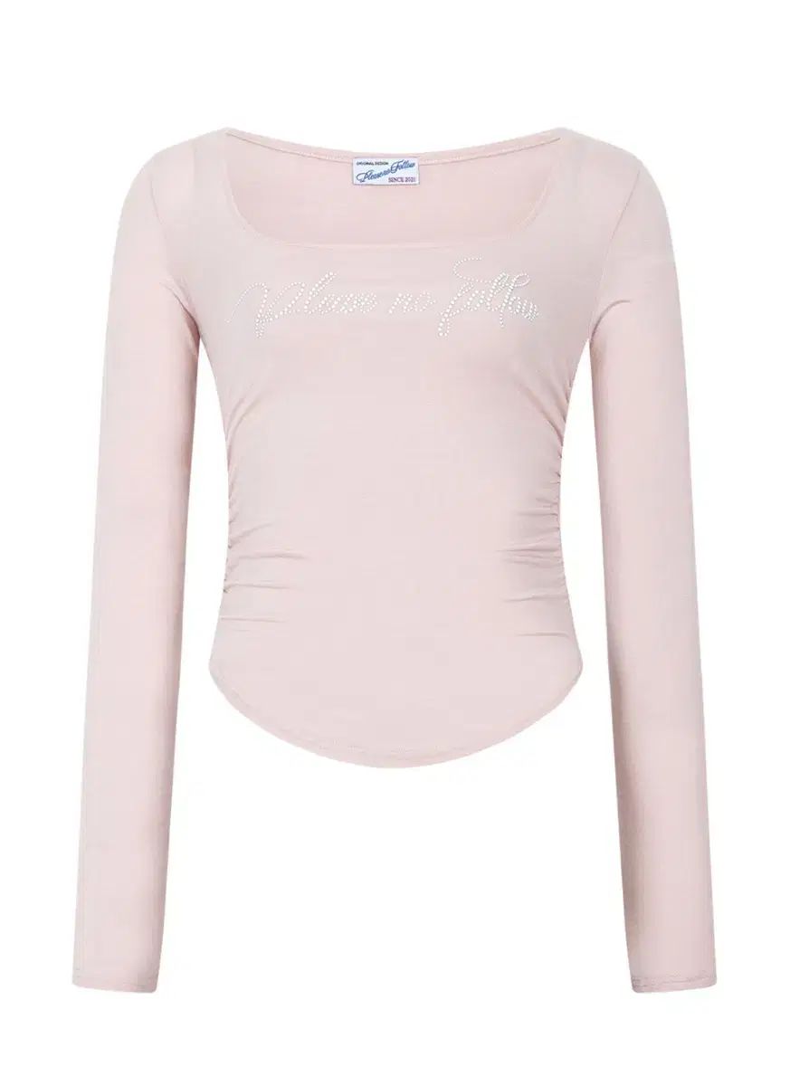 3日間 プリーズノーフォロー Pleasenofollow Pleasenofollow ロミ romy ロゴ ロング スリーブ トップス ピンク