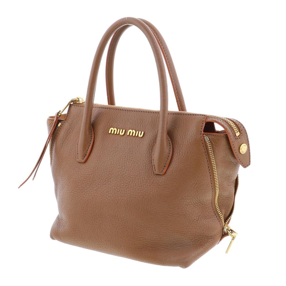 中古】 MIUMIU （ミュウミュウ） ﾄｰﾄﾊﾞｯｸﾞ バッグ ｼｮﾙﾀﾞｰバッグ 2WAY 