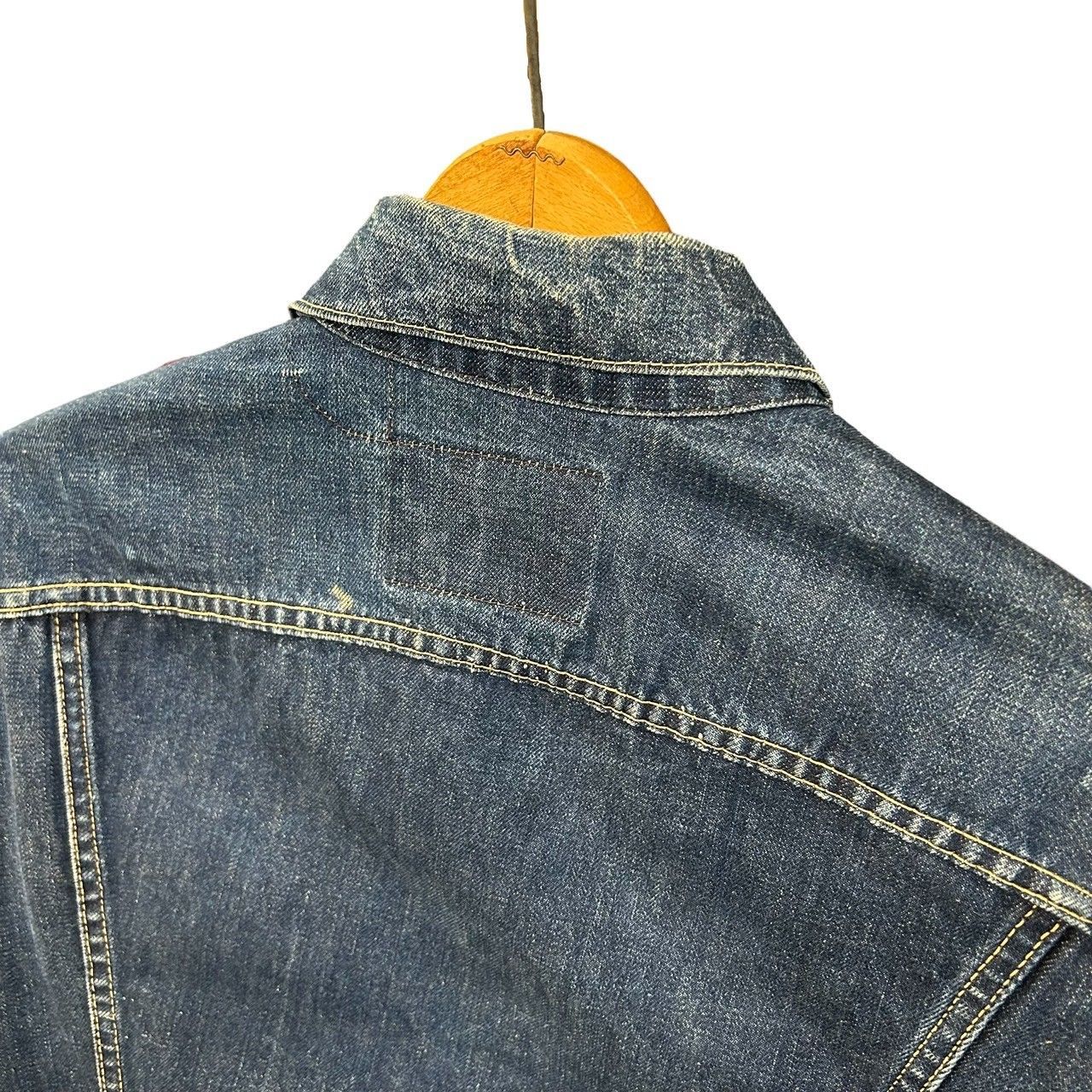 60s ビンテージ LEVI'S 557 Big E デニム ジャケット サイズ42 3rd サード USA製 60年代 vintage リーバイス  ビッグE サード ジージャン アメリカ製 濃 - メルカリ