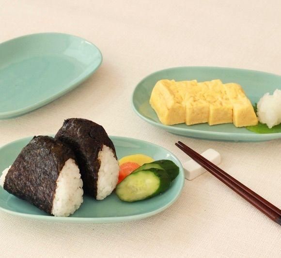 値下げ》美濃焼青磁のうつわ楕円皿6枚組○2711369H×2 - メルカリ