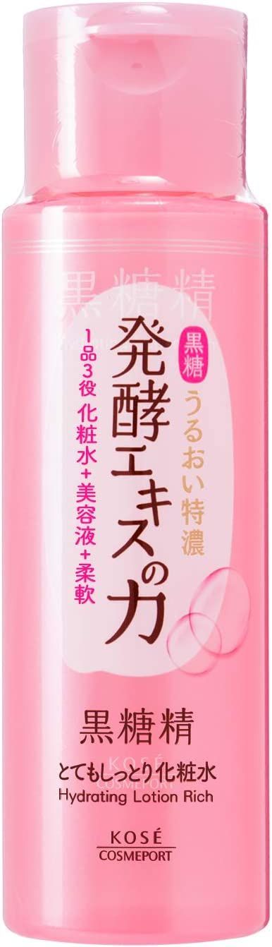 コーセーコスメポート 黒糖精 うるおい化粧水 しっとり つめかえ ６個