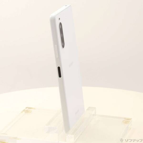 中古品〕 Xperia 10 IV 128GB ホワイト SO-52C docomo SIMフリー【258