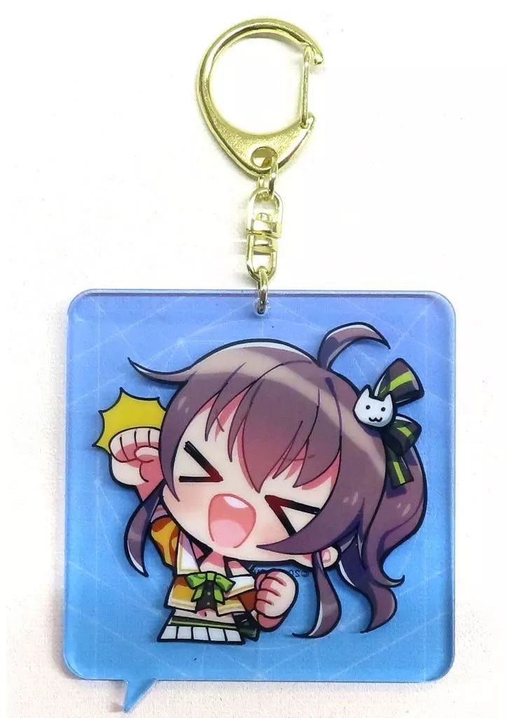 ホロライブ 夏色まつり　ばーちゃるぱーく　キーホルダー 中古】キーホルダー 夏色まつり 「バーチャルYouTuber ホロライブ