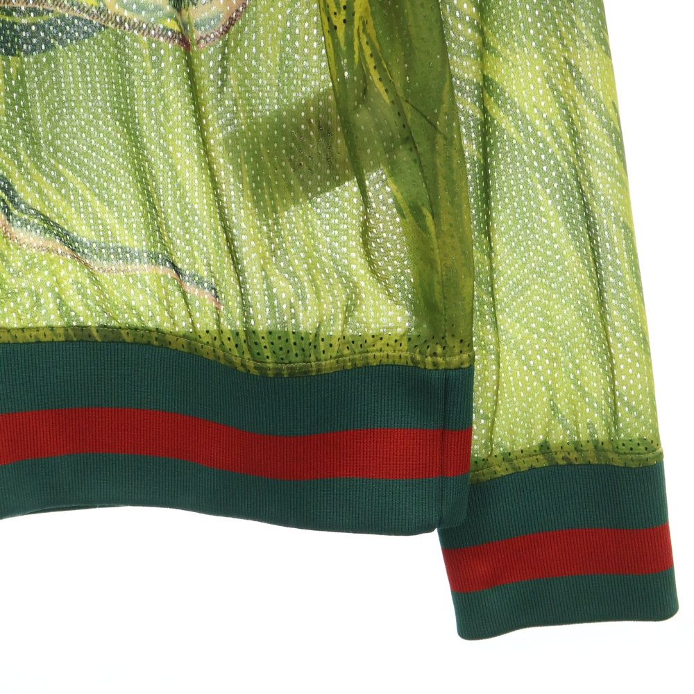 GUCCI (グッチ) Snake Print Mesh Jacket スネークプリントメッシュ