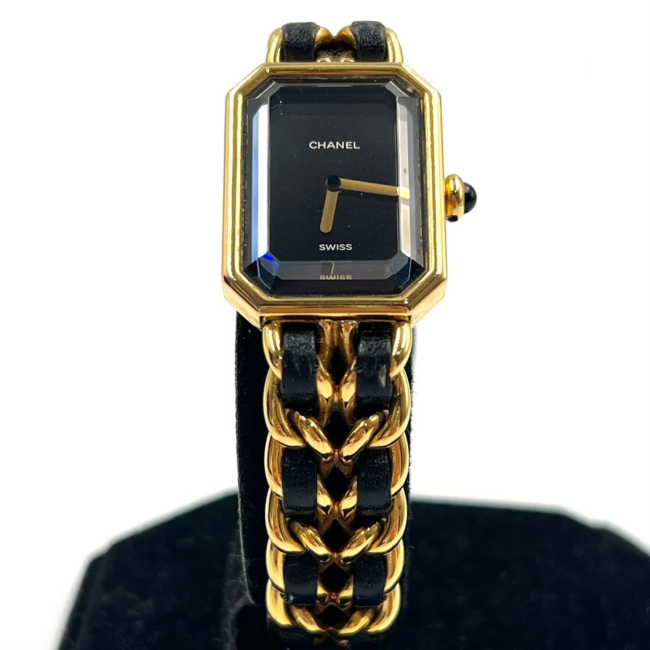 CHANEL シャネル プルミエール Lサイズ 稼働品 ブラック レディース 