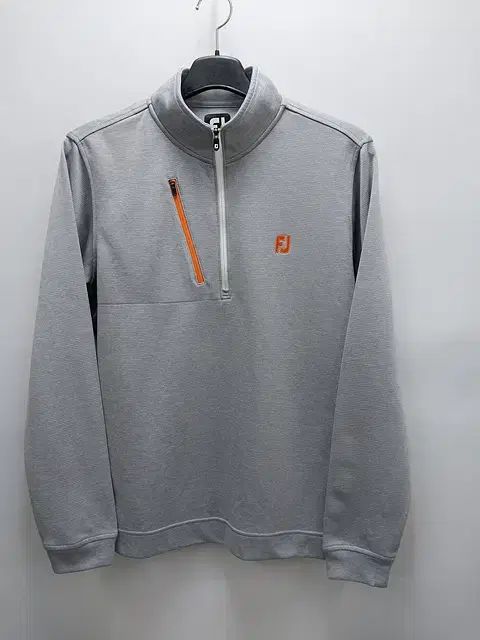 FJ FootJoy(フットジョイ) ゴルフ ハーフジップ Tシャツ