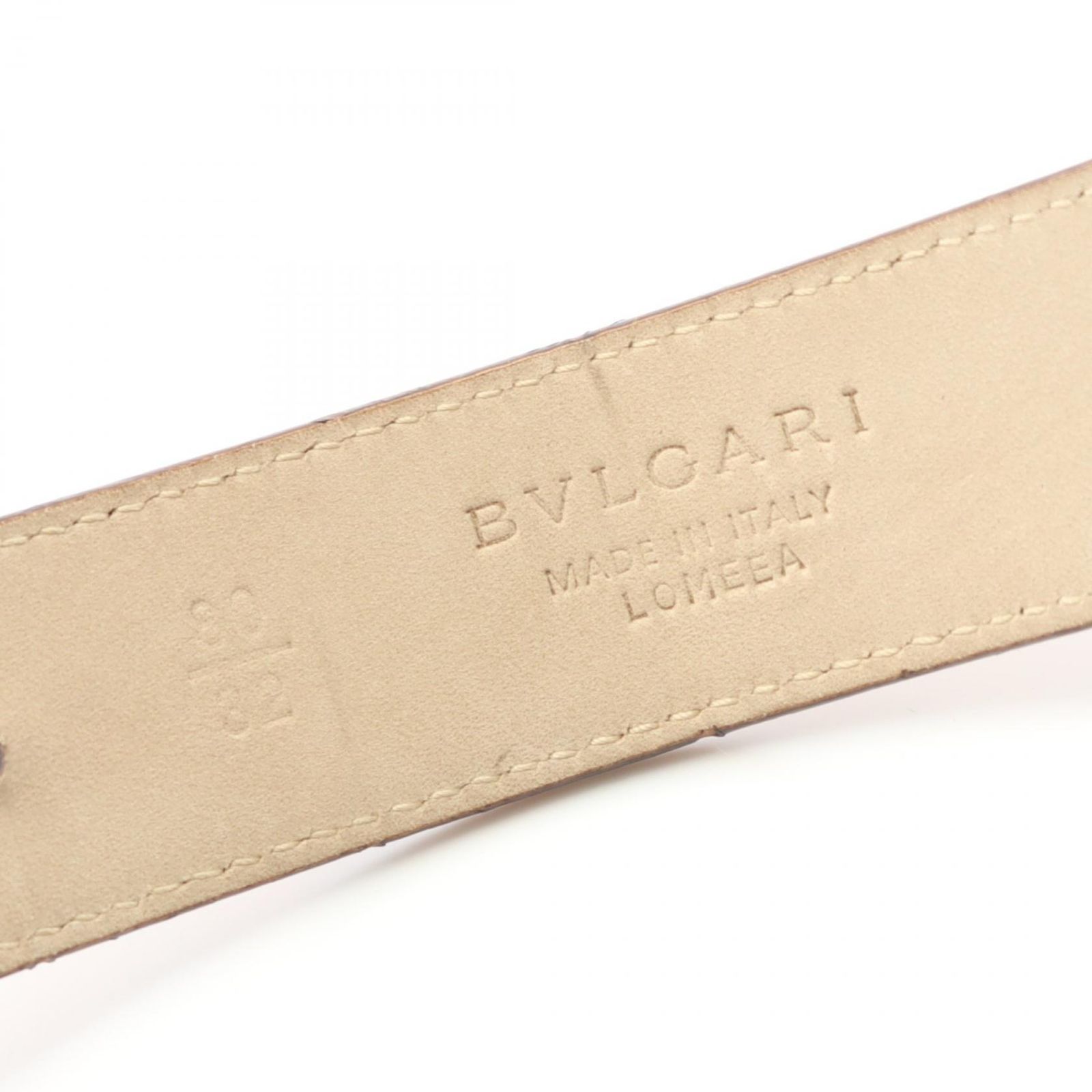 ブルガリ BVLGARI ベルト ブラウン レザー ベルト ブラウン