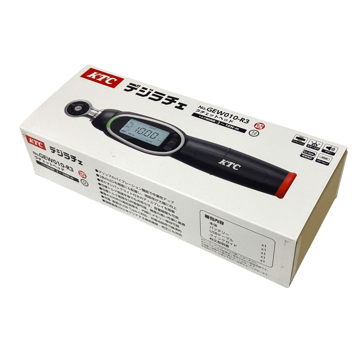 KTC 京都機械工具 デジラチェ GEW010-R3 トルク測定 S10065398