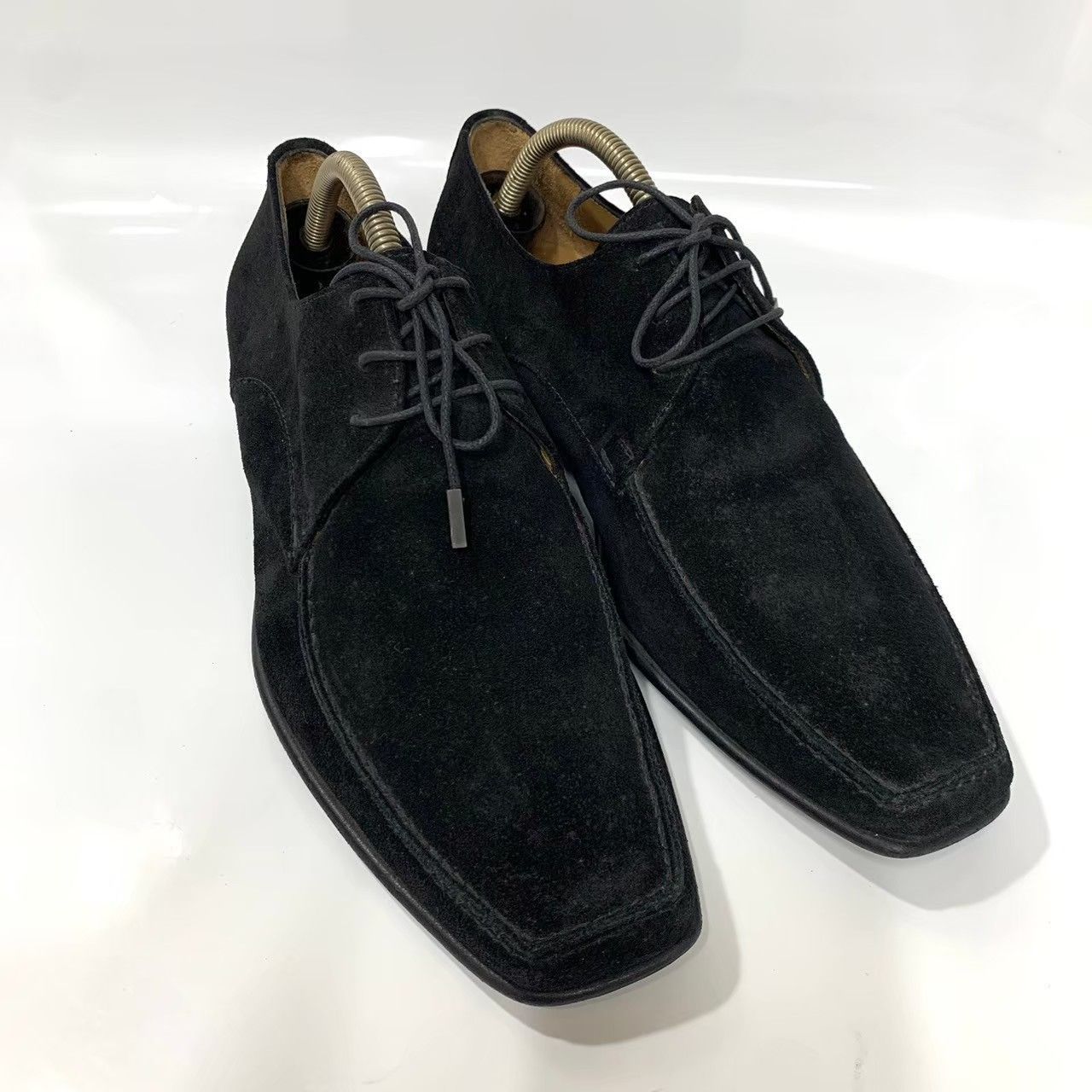 ☆-9 LOUIS VUITTON ルイヴィトン スクエアトゥ スエード ドレス