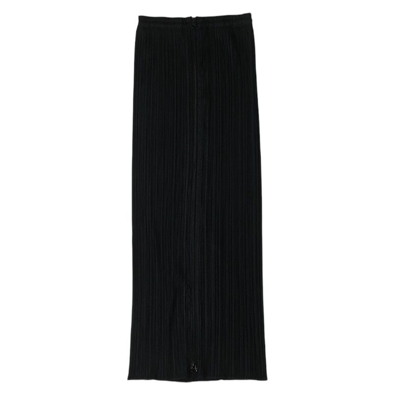 プリーツプリーズ スカート ロングスカート サイズ 1 ブラック ポリエステル レディース PLEATS PLEASE 1-0233079