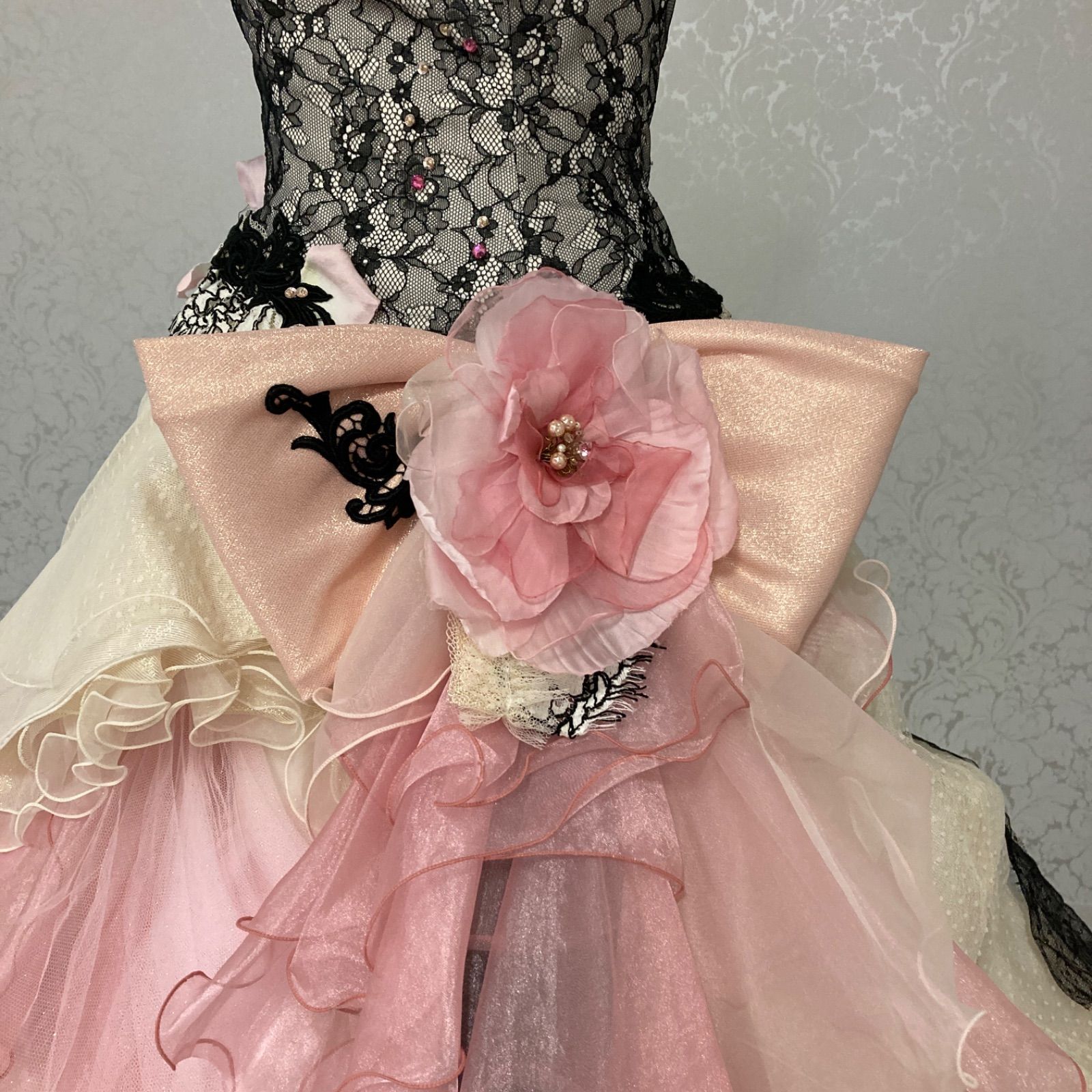 カラードレス 佐々木希コレクション ブラウン ゴールド 9～11号 NOZOMI COLLECTION -DRESS COLLECTION-｜静ブライダルサロン