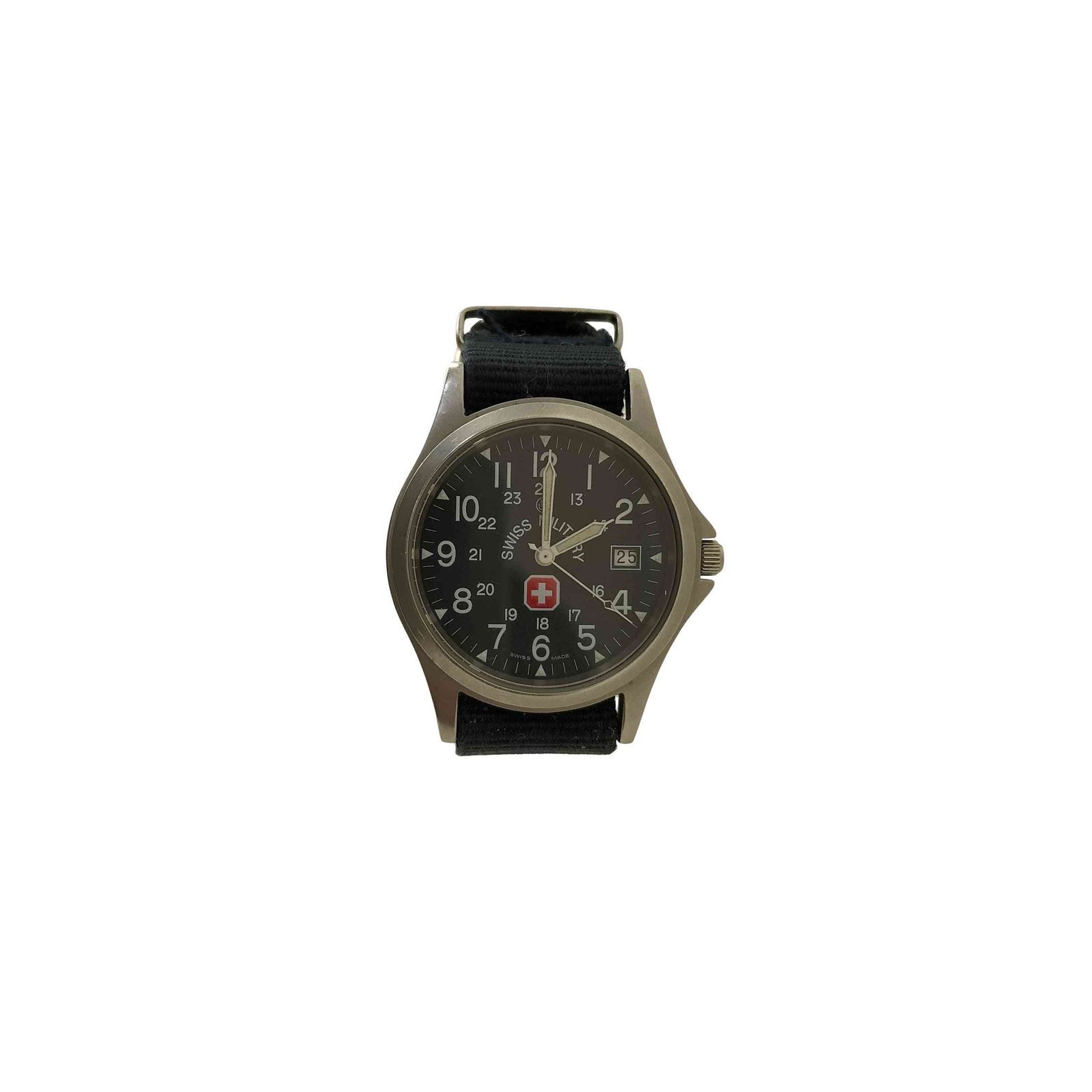 スイスミリタリー SWISS MILITARY 5304 SWISS MADE DATE クオーツ 