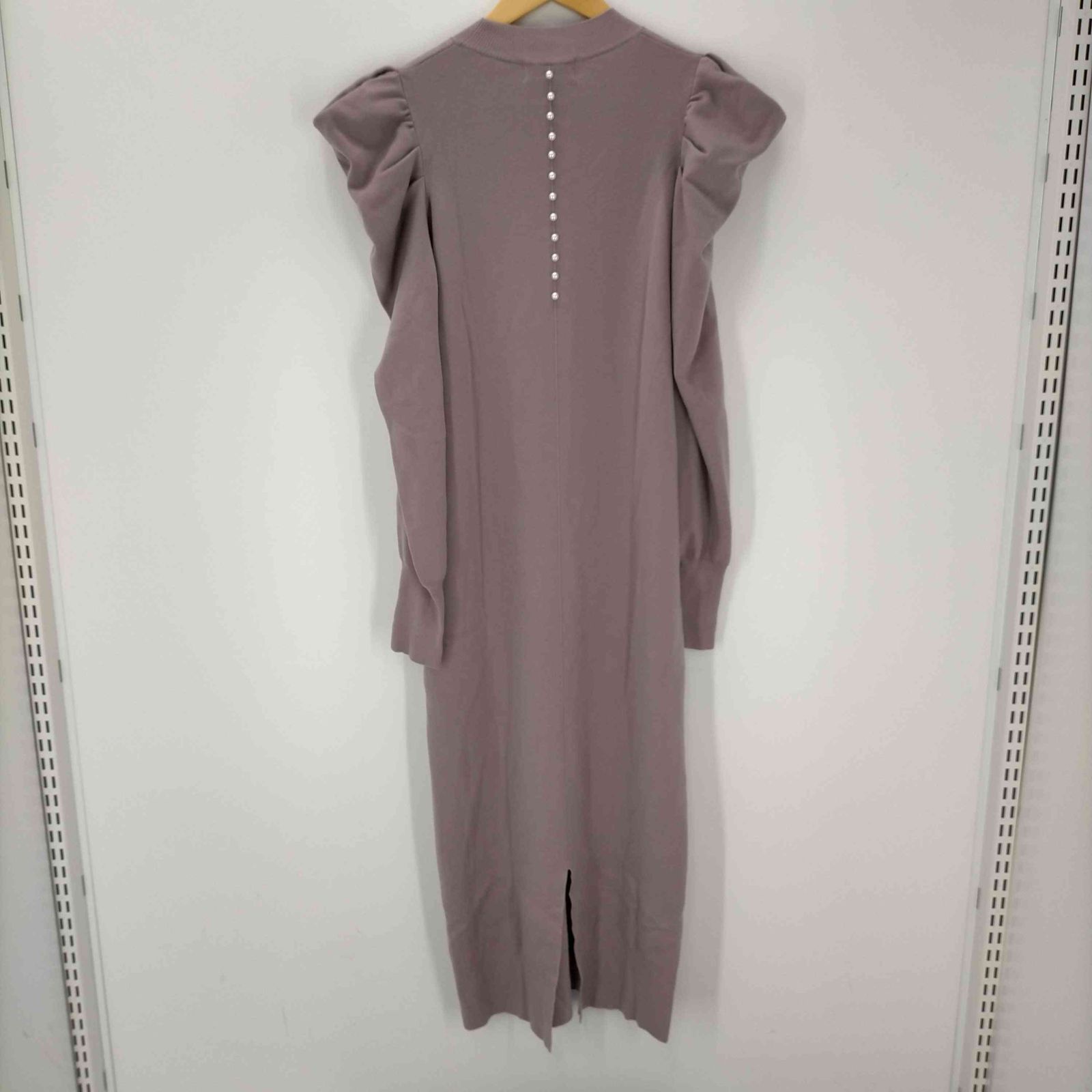 アルページュストーリー Arpege story 22AW ダンボールミニワンピース 長袖 2 黒 ブラック /MI ■OS レディース