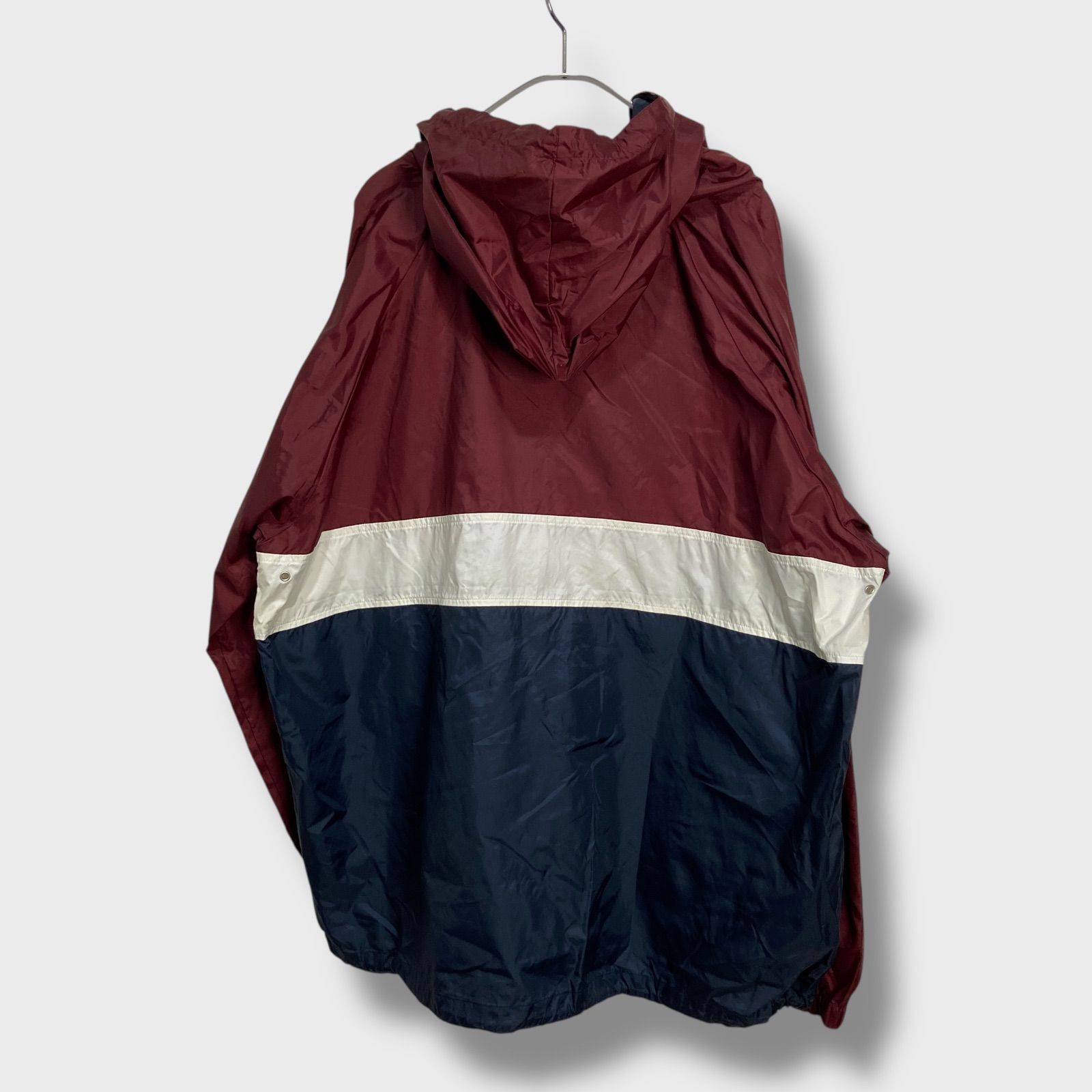 90s☆GAP☆オールドギャップ☆アノラックパーカー☆ナイロン☆ボルドー 