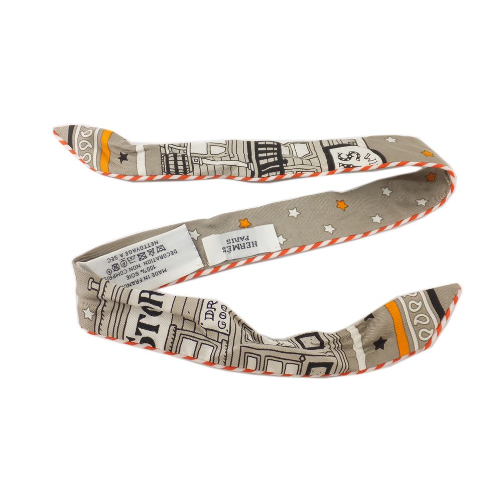 <3/9(日)まで出品>エルメス　ツイリードール PARIS STATION エルメス ツイリードール キャンディ Hermes paris station