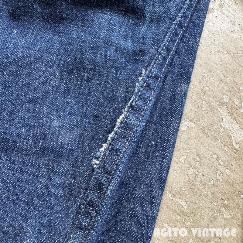 40's Unknown デニムオールインワン ツナギ WW II 大戦モデル 月桂樹