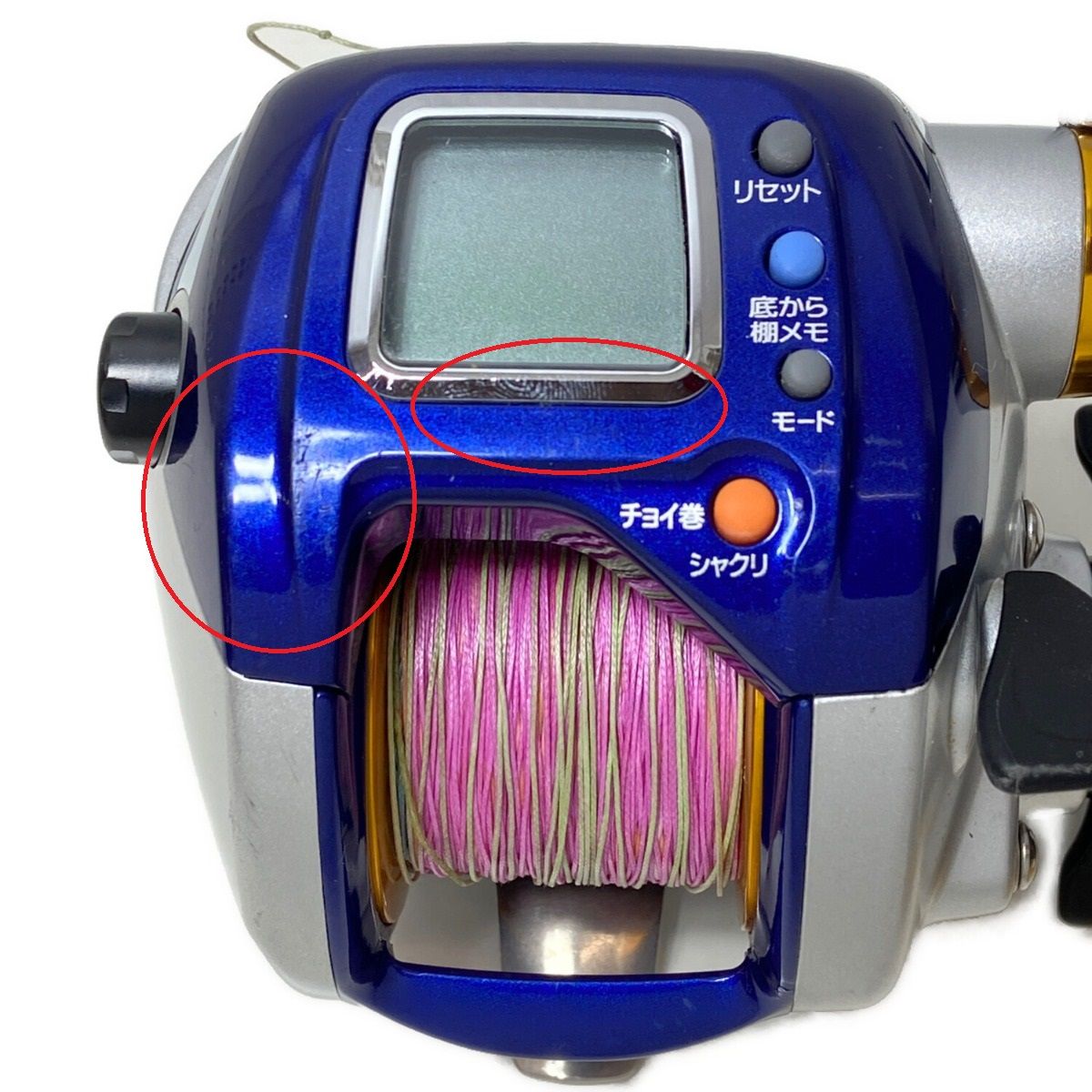 Daiwa ダイワ ハイパータナコン400FBe電動リール ケーブル付き 【公式