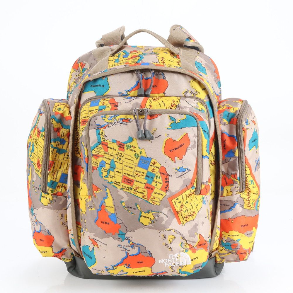 美品】THE NORTH FACE 地図柄リュックSUNNY CAMPER