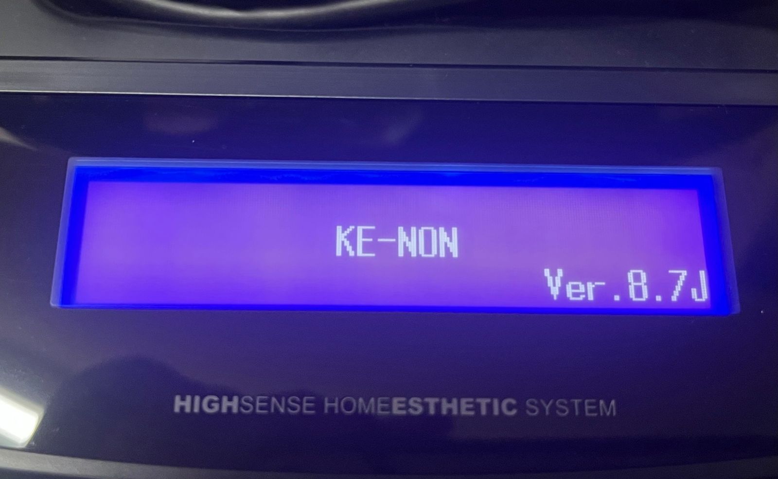 家庭用脱毛器　KE-NON ケノン Ver.8.7 カートリッジ無し エムテック ケノン ver.8.7 カートリッジ2個 脱毛器 フラッシュ