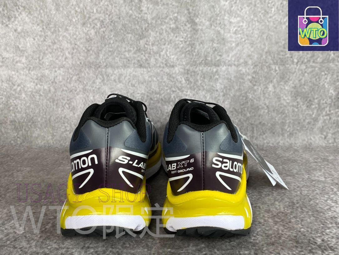 SALOMON サロモン XT-6 スニーカー ブラック イエロー