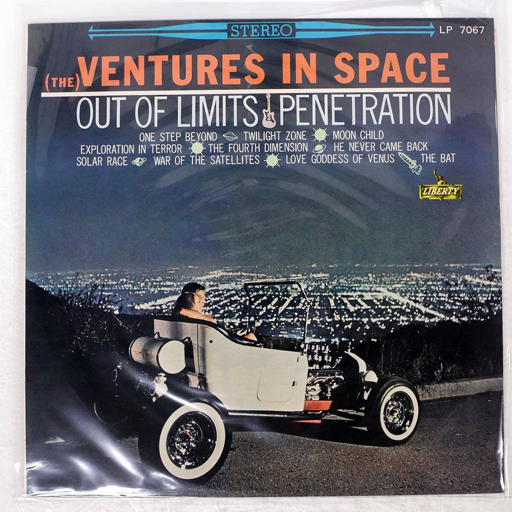 赤盤 国内盤 VENTURES/THE VENTURES IN SPACE/LIBERTY LP7067 LP