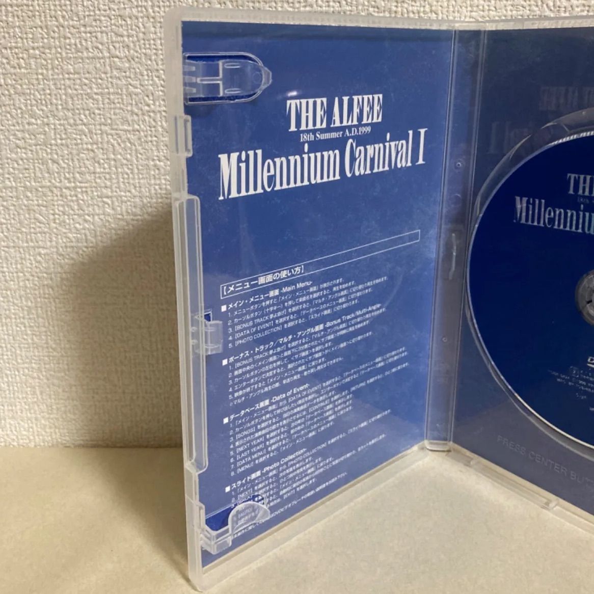 DVD/THE ALFEE Millennium Carnival Ⅰ