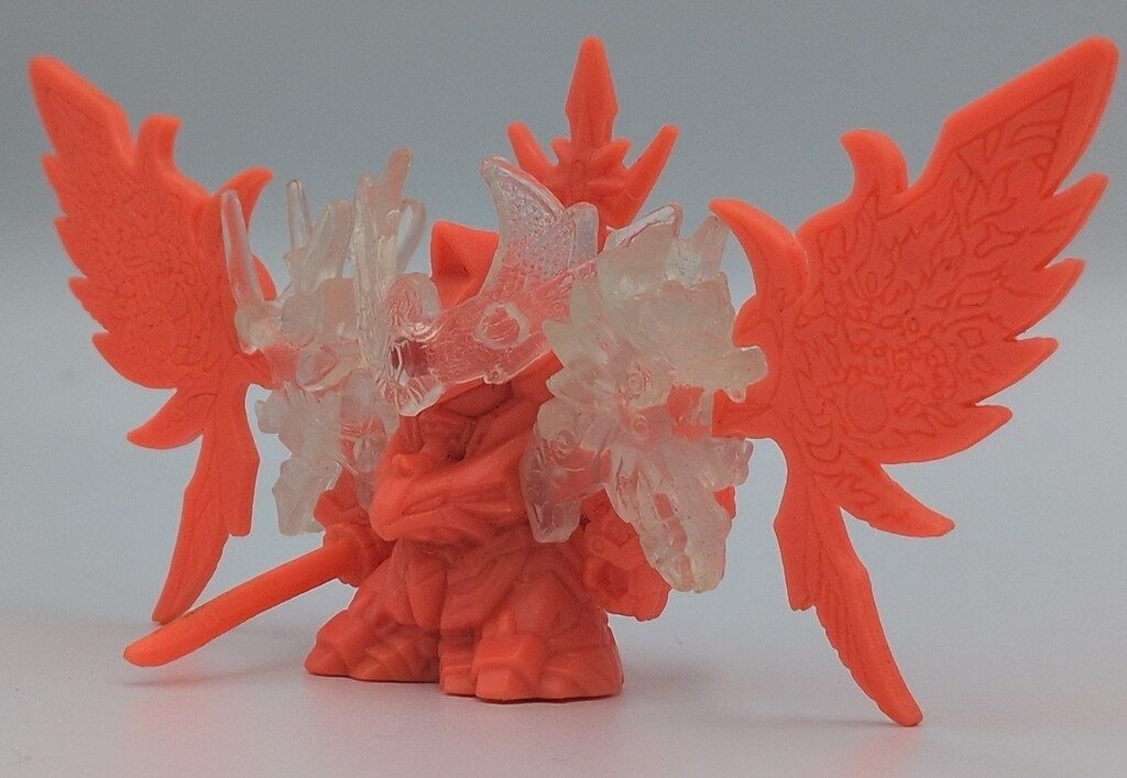  バンダイ SDR 0018 RR 165 輝神大将軍 獅龍凰 赤色 カプセルトイ ガチャガチャ おもちゃ