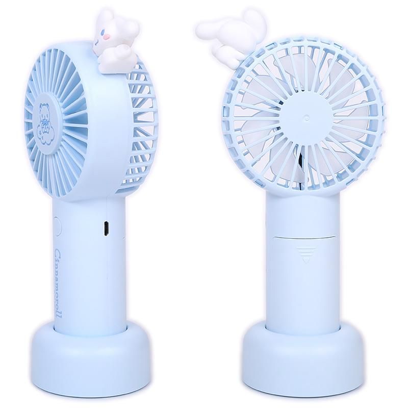 【激レア】シナモロール サンリオ 扇風機 サーキュレーター シナモロール 2WAYファン ハンディファン 手持ち扇風機 卓上置き