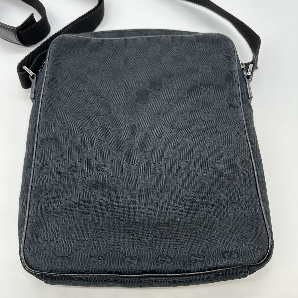 GUCCI グッチ 92551 ショルダーバッグ GGキャンバス ブラック 黒