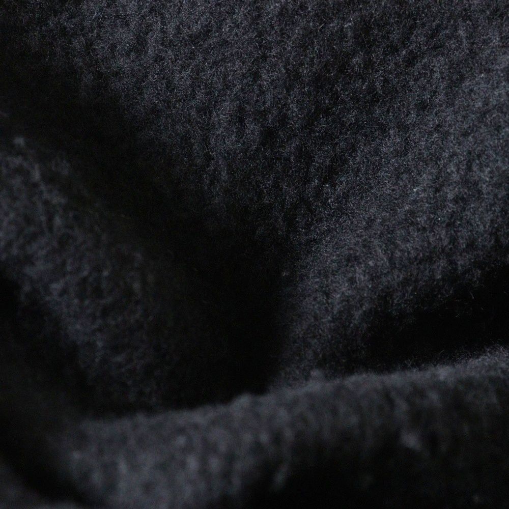 COMOLI (コモリ) 21AW C/W 裏毛 ワイド スウェットパンツ ブラック U03