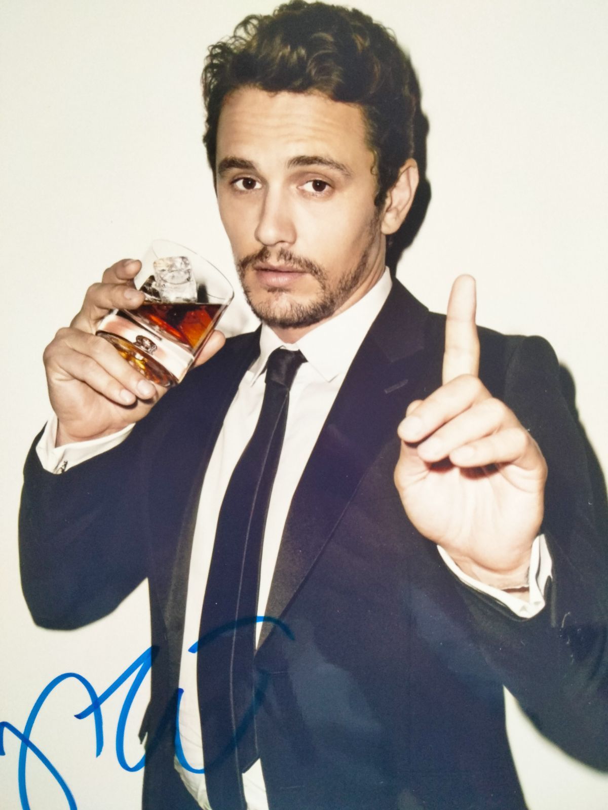 ジェームス・フランコ直筆サイン入り超大型写真…James Franco… ジェームス・フランコ直筆サイン入り超大型写真…James Franco