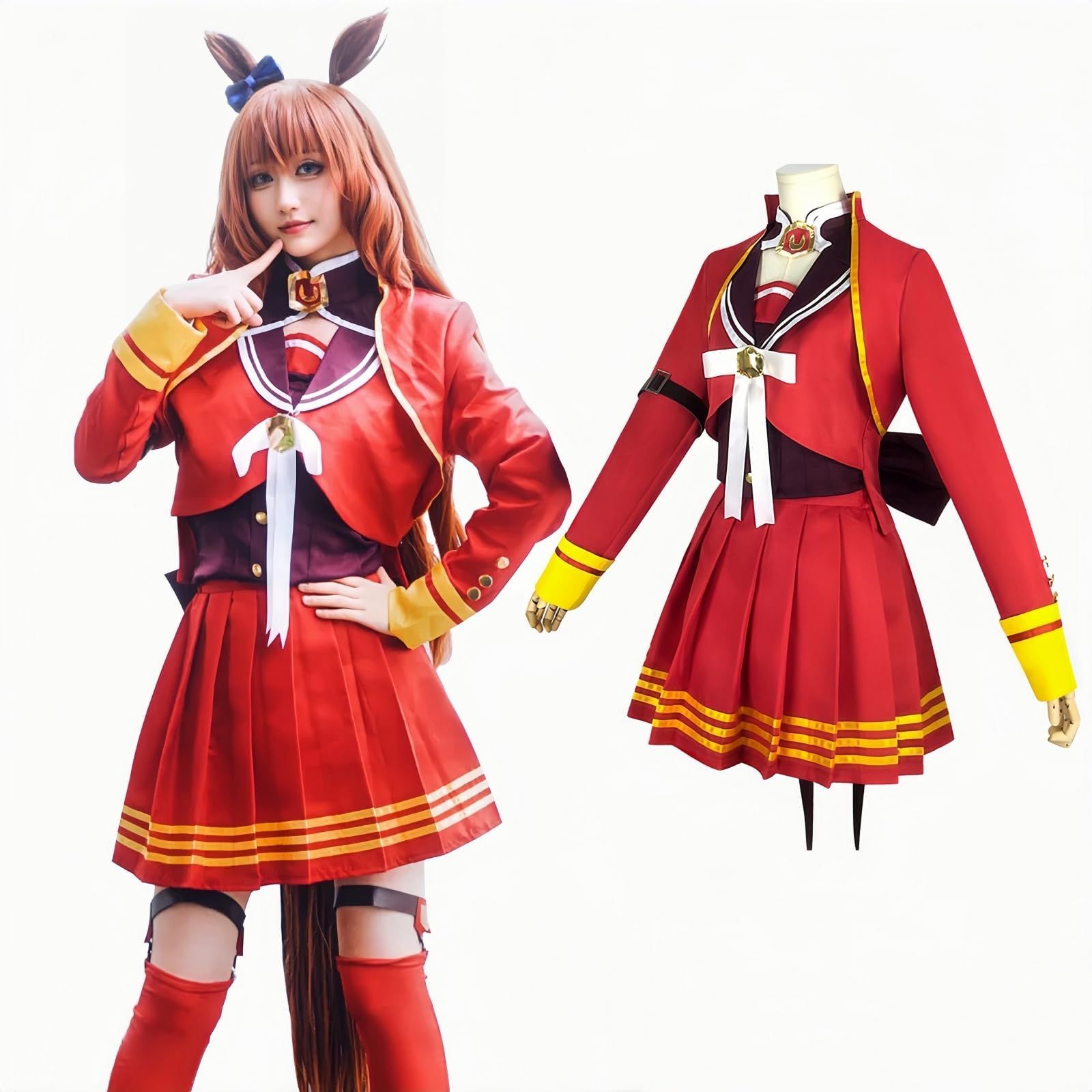 NOKIJP ウマ娘 コスプレ 勝負服 マチカネタンホイザ コスプレ トウカイテイオー コスプレ サトノダイヤモンド コスプレ ネオユニヴァース コスプレ メジロマックイーン コスプレ ウィーク コスプレ マルゼンスキー コスプレ サイレン