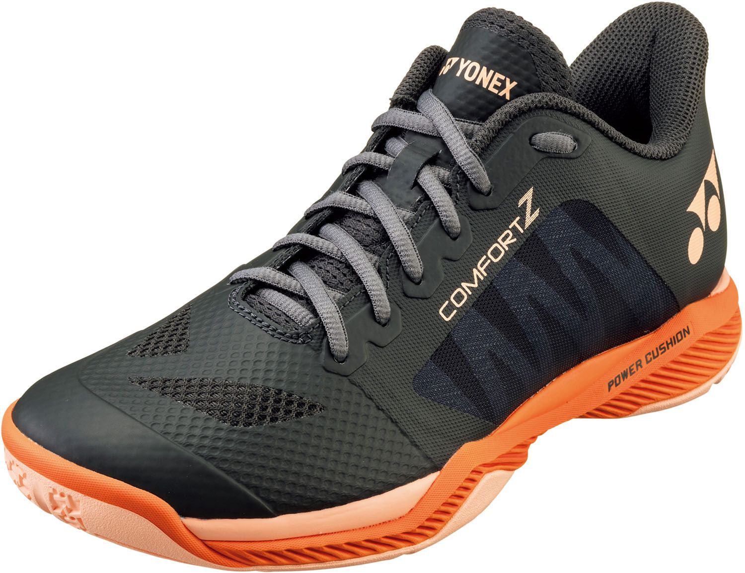 ヨネックス YONEX バドミントン パワークッションコンフォート Z 靴 シューズ スニーカー 衝撃吸収 反発性 3E設計 ラウンドソール 部活 試合 ローカット トレーニング メンズ レディース SHBCFZ3 144 ダークグレー 25.0